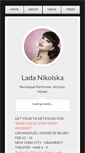 Mobile Screenshot of ladanikolska.com